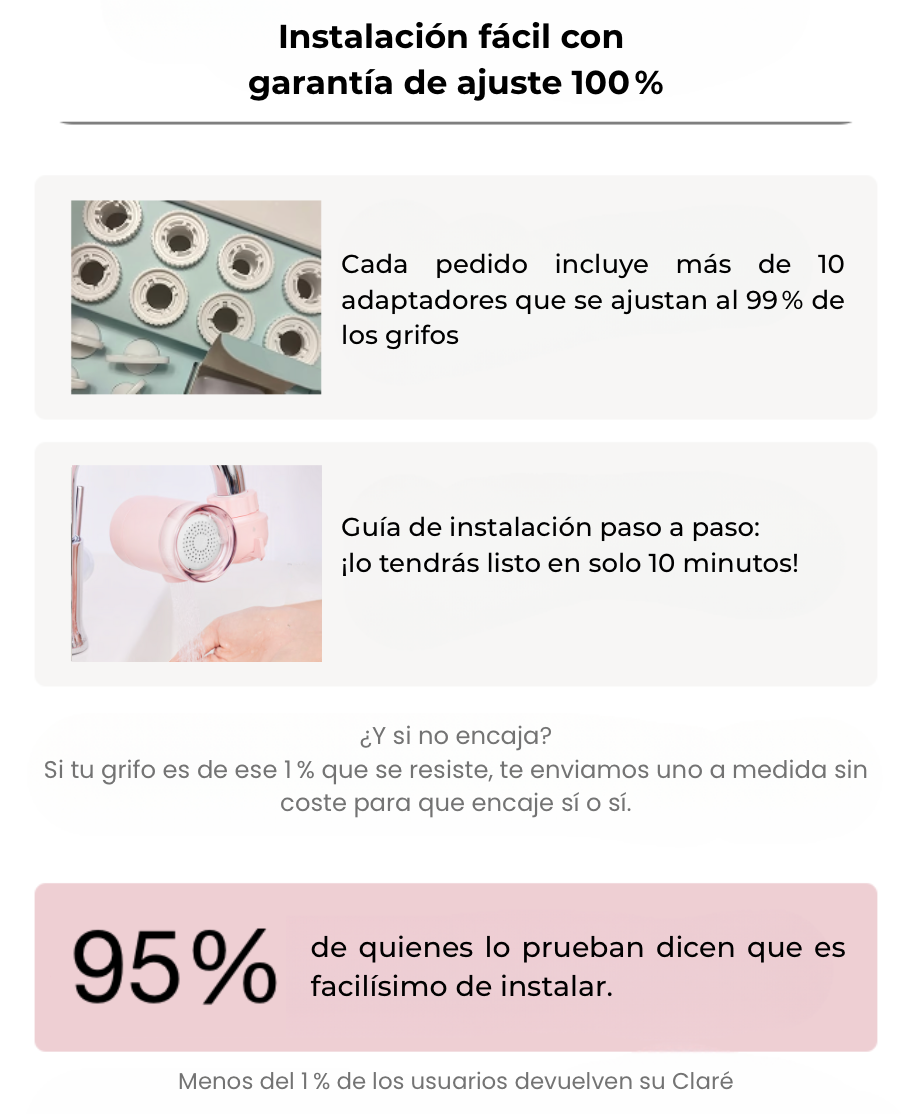 100 % ajustable